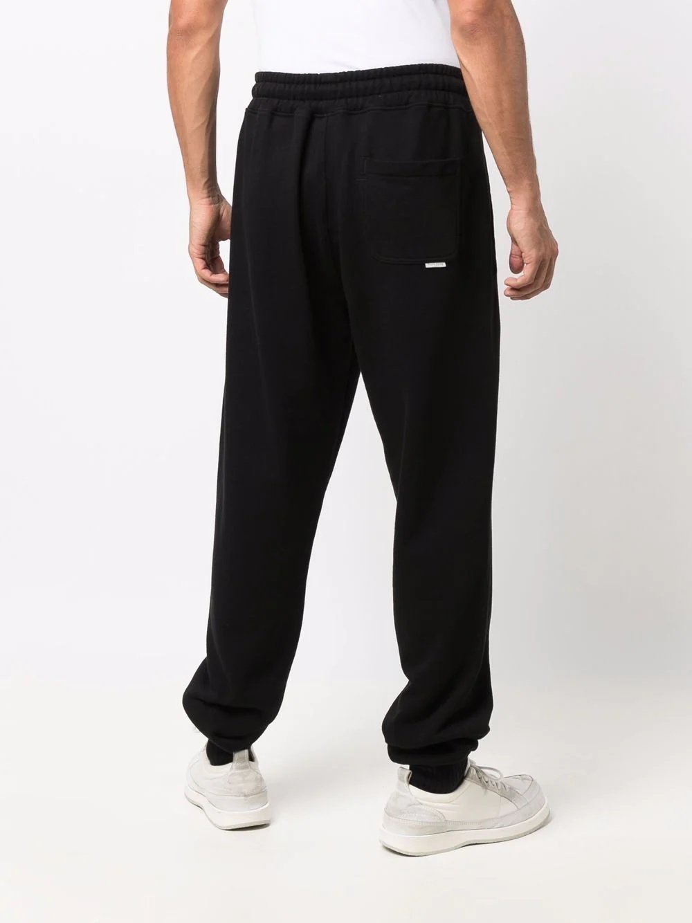 embroidered logo track pants - 4