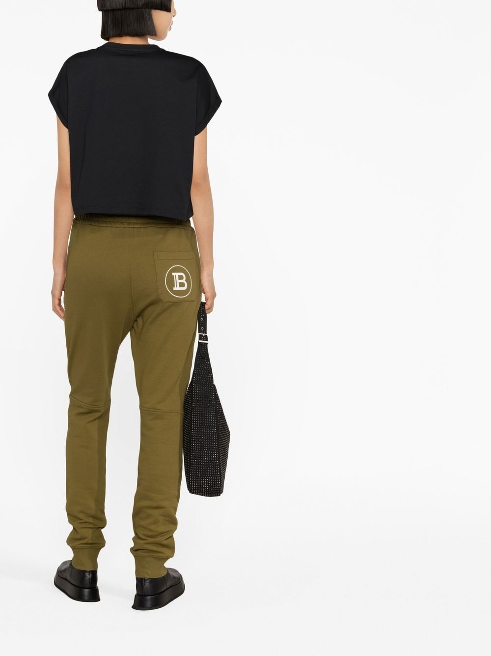 panelled slim-cut track pants - 4