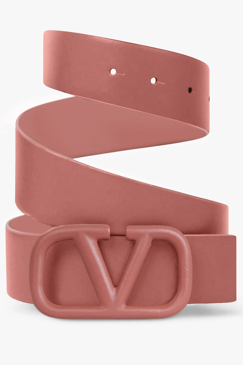 V LOGO 40MM BELT | GINGER BREAD 1