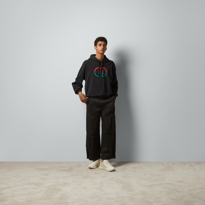 GUCCI Cotton jersey printed hooded sweatshirt outlook