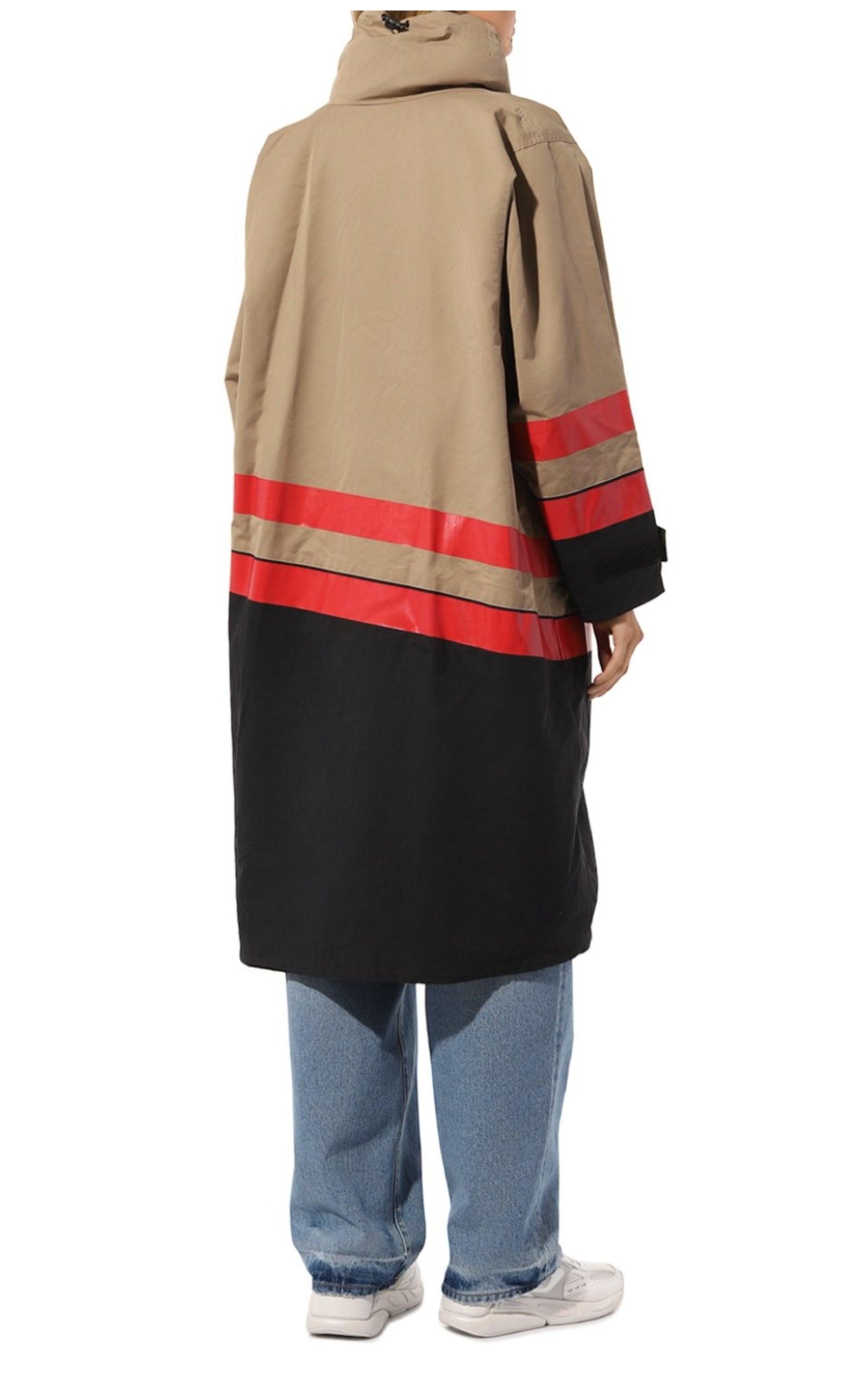 x Balenciaga The Hacker Technical Cotton Twill Parka - 3