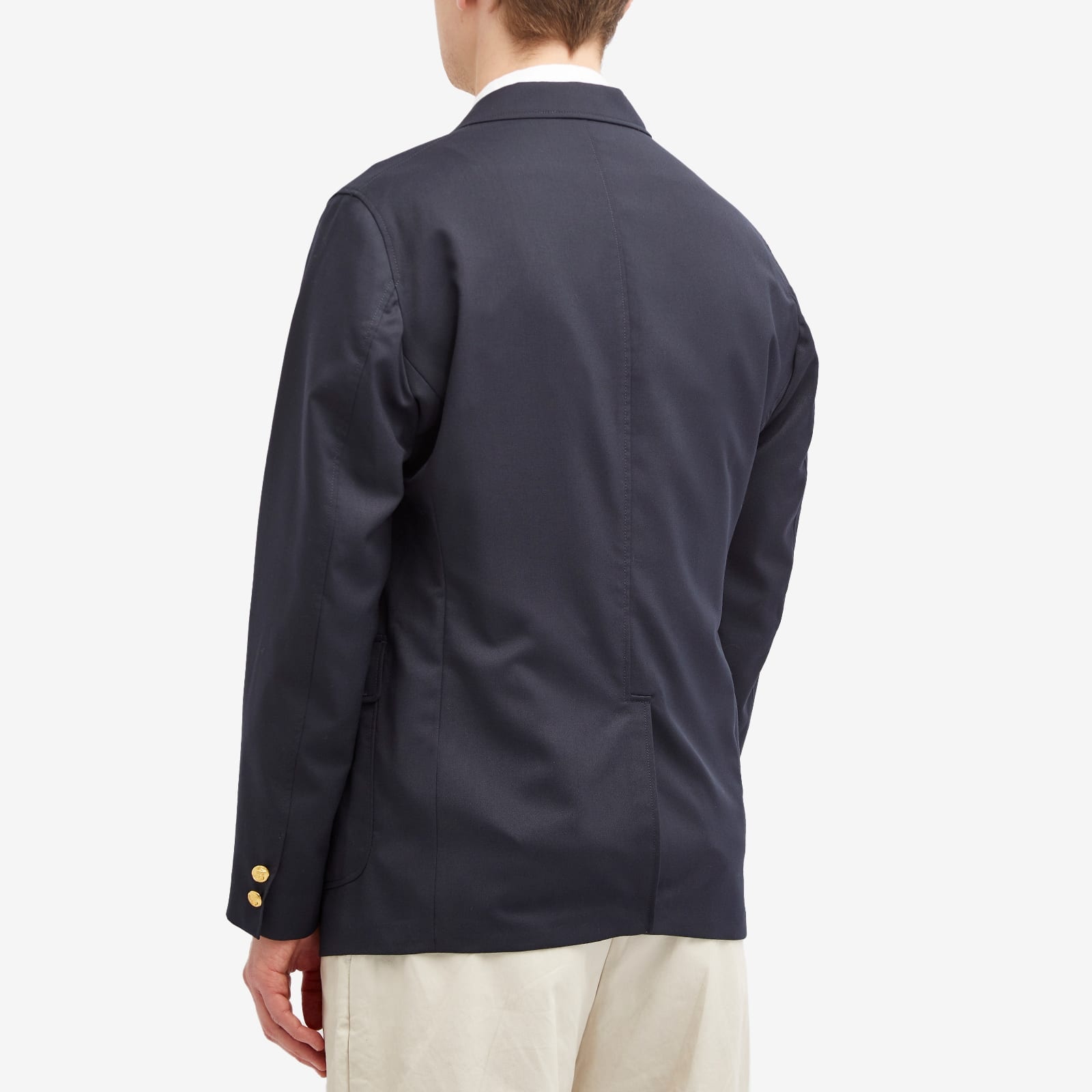Beams Plus 3 Button Combat Wool Blazer - 3