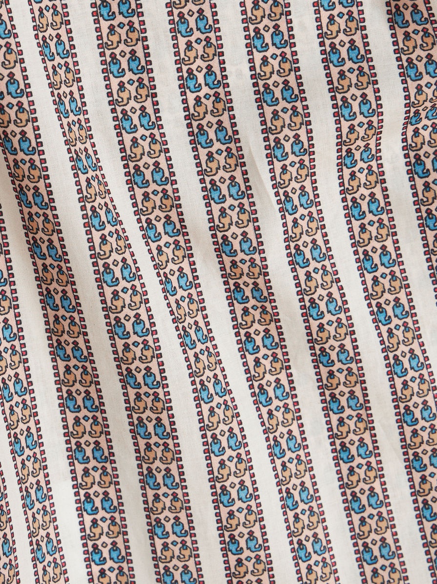 OVERSIZE SHIRT WITH TIE PRINT DESIGNS - 6