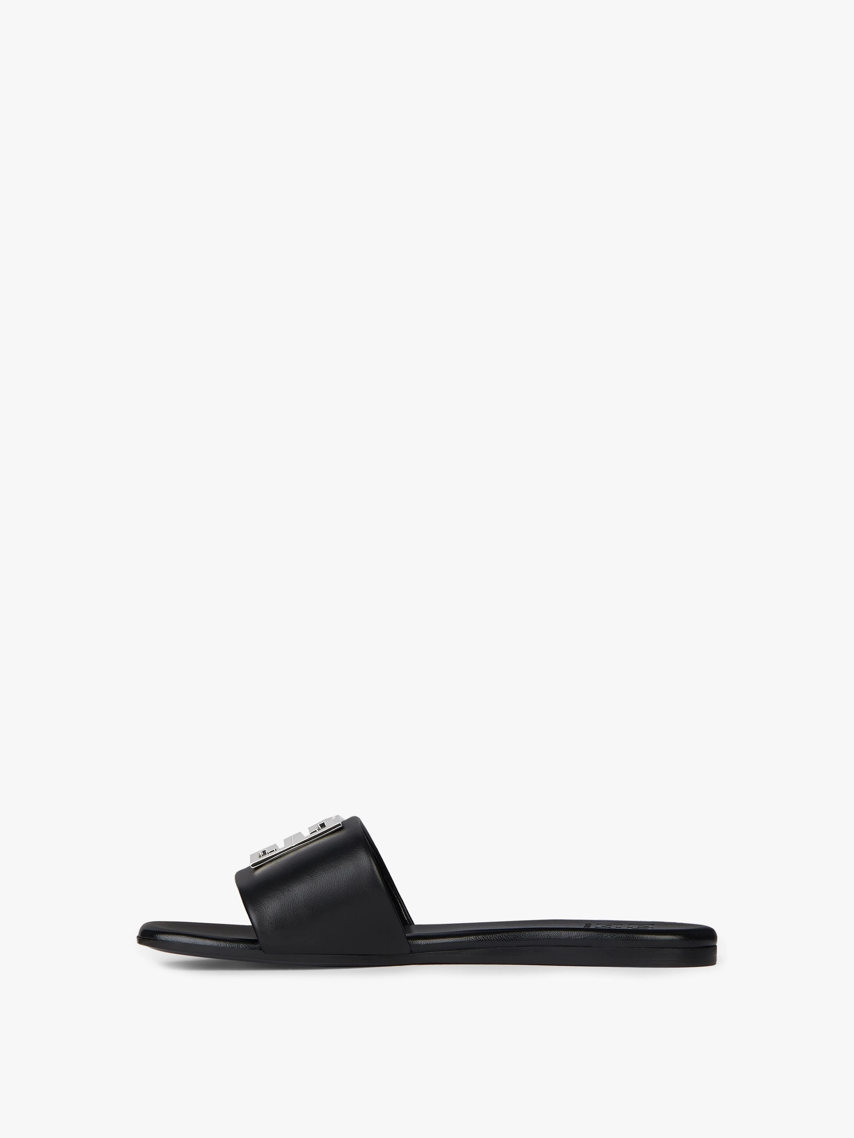 4G SANDALS IN LEATHER - 3