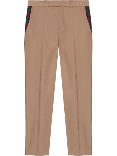 GUCCI 60s pant with Web outlook