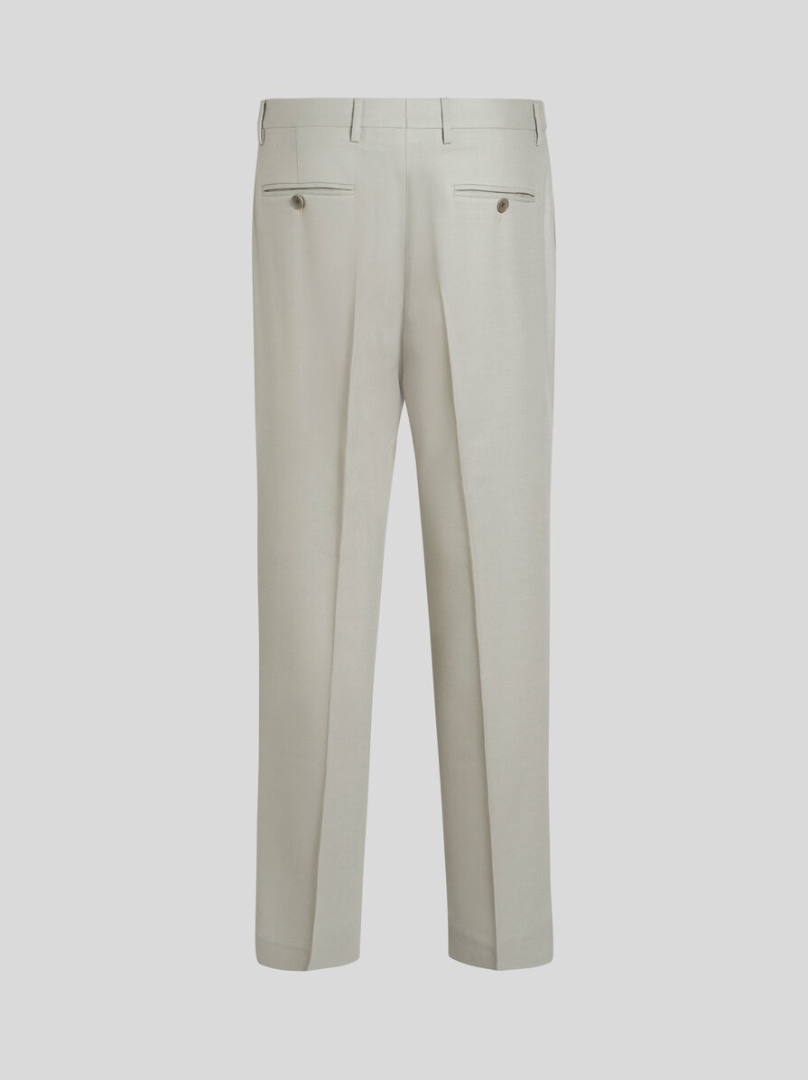 WOOL TROUSERS WITH PLEATS - 6