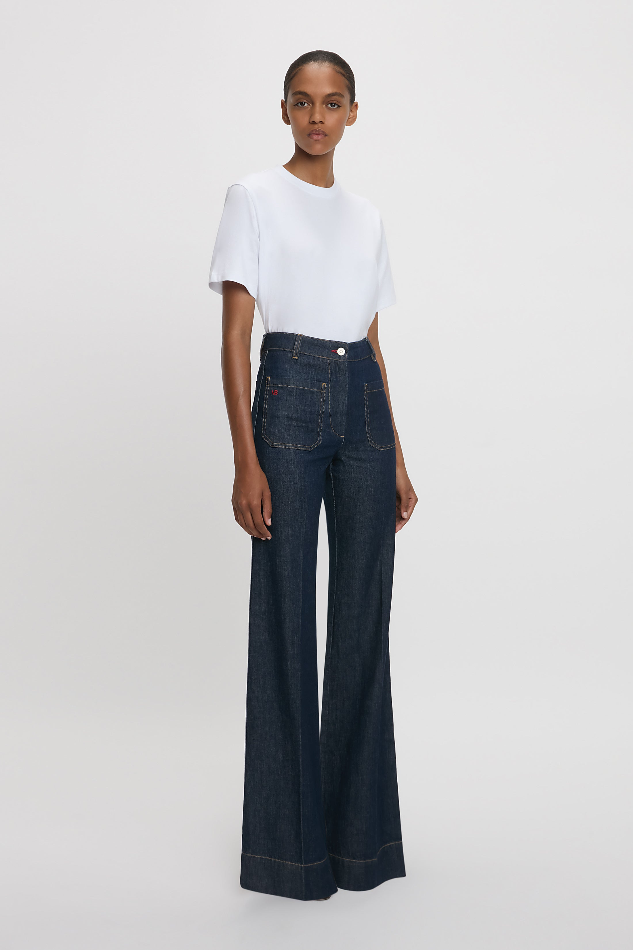 Alina High Waisted Jean In Light Rinse - 3