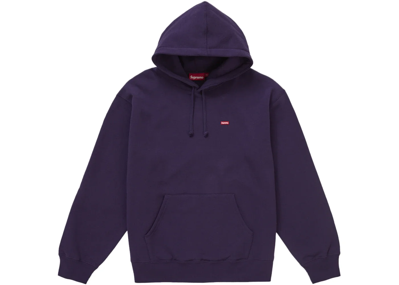 Supreme Small Box Hooded Sweatshirt (FW25) Dark Purple - 1