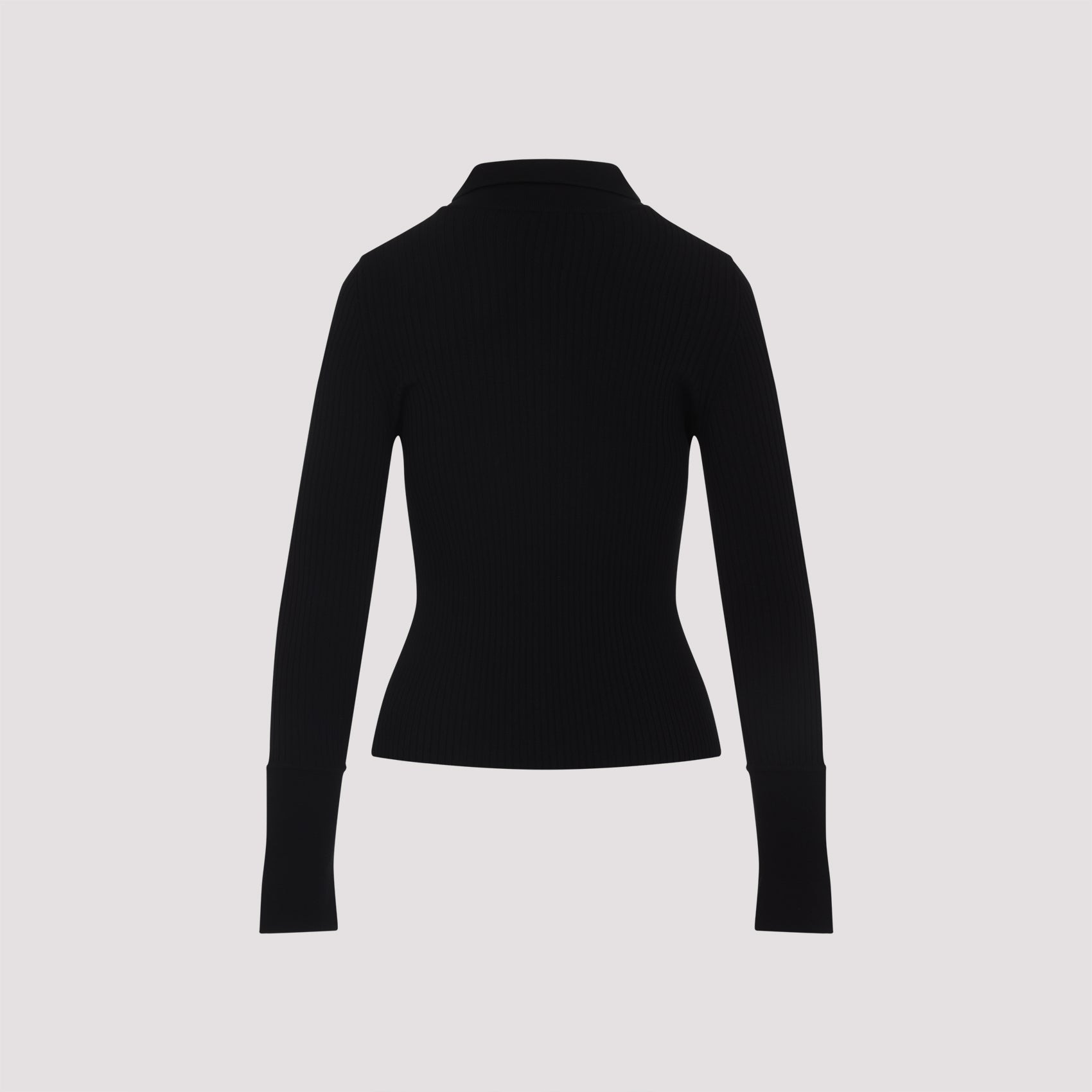 Courreges Classic Ribbed Polo Women - 2