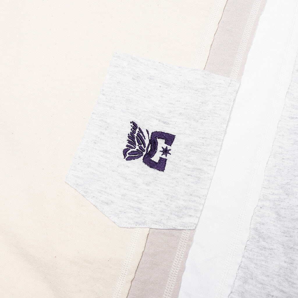 NEEDLES X DC SHOES 7 CUTS S/S TEE - IVORY - 4
