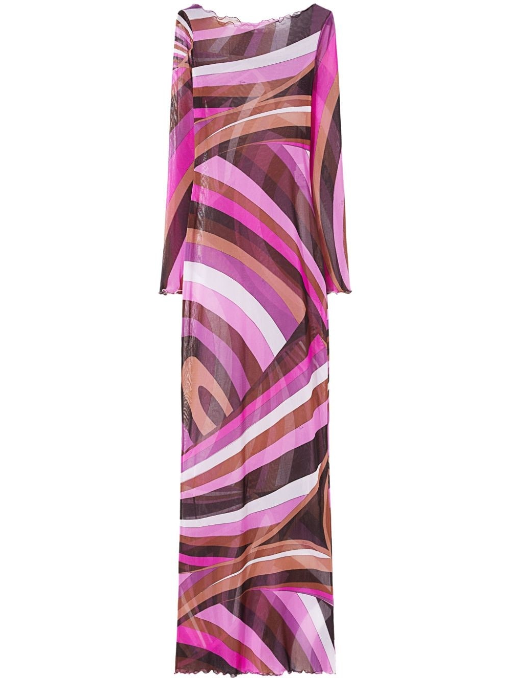 PUCCI Iride-print tulle dress | REVERSIBLE