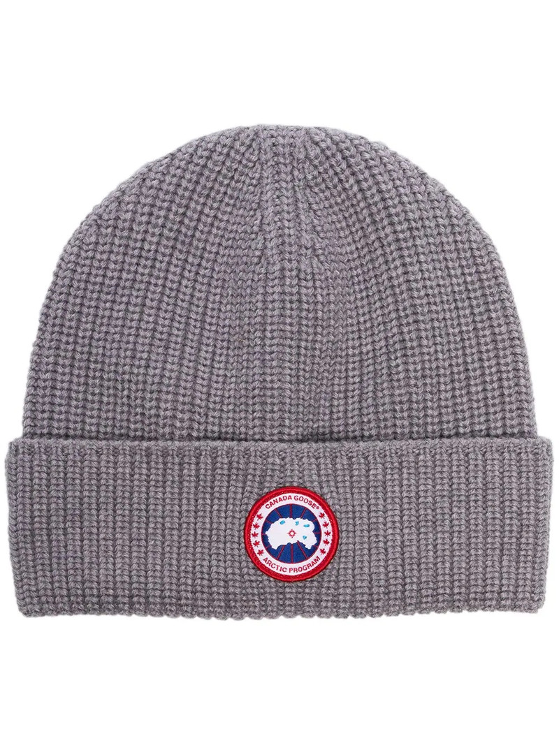 Arctic Disk wool beanie hat 1