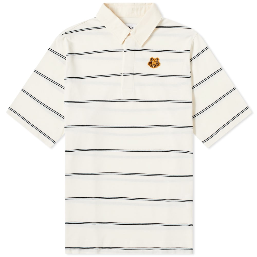 Kenzo Tiger Crest Stripe Polo - 1