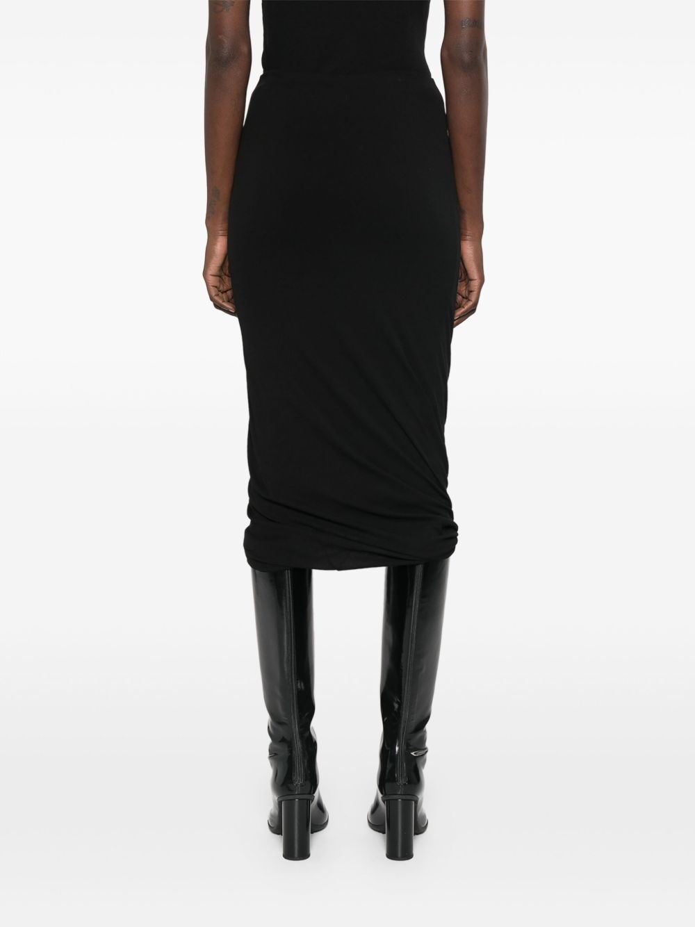 crepe midi skirt - 4