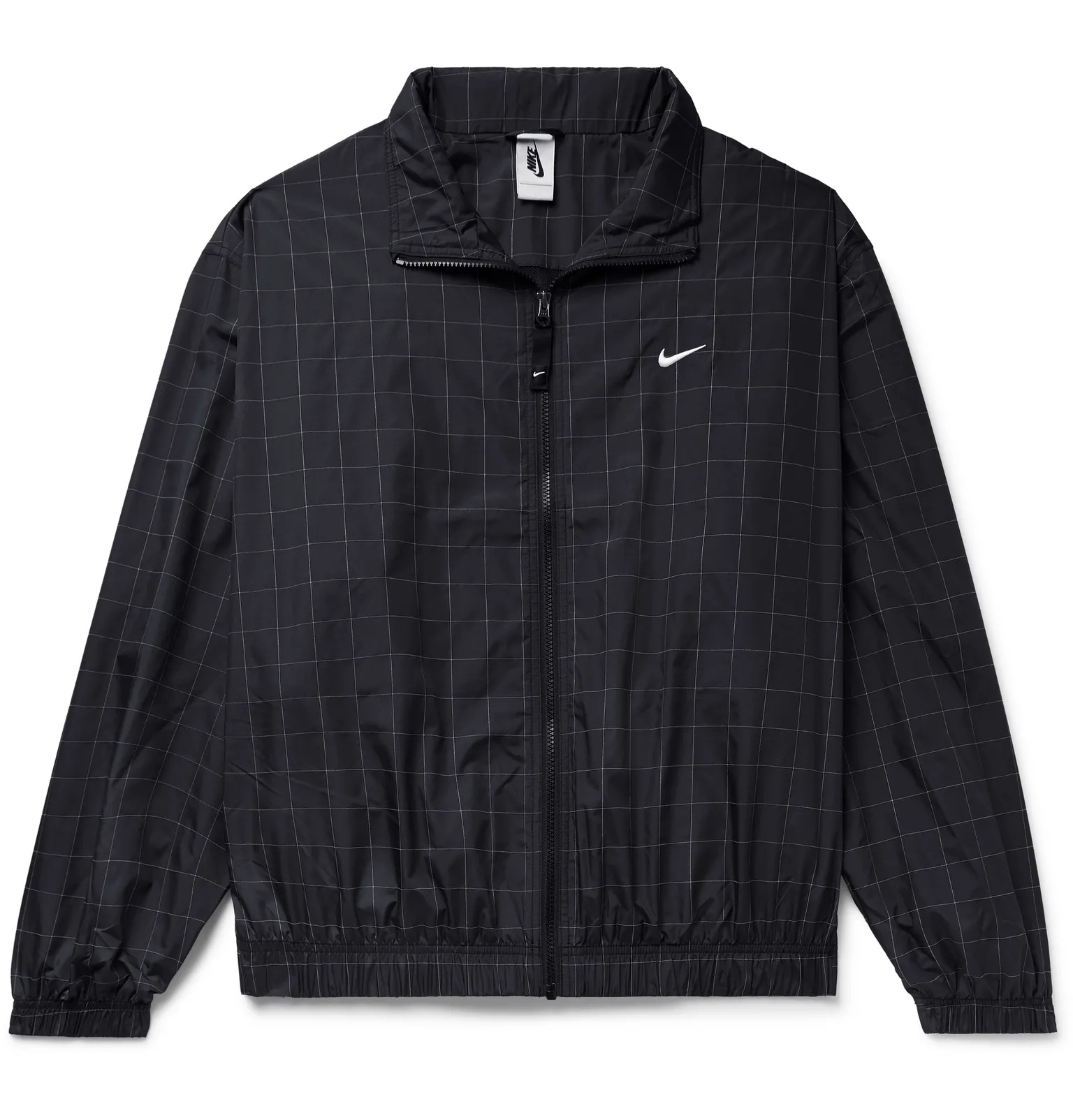 NikeLab Flash Reflective Checked Shell Track Jacket - 1