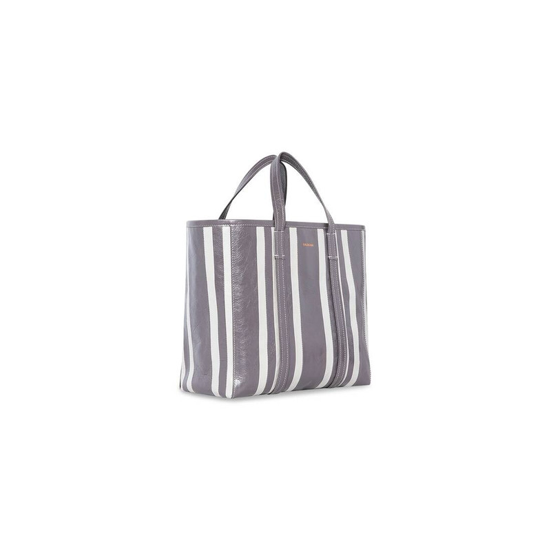 Barbes Medium East-west Shopper Bag in Dark Grey 3
