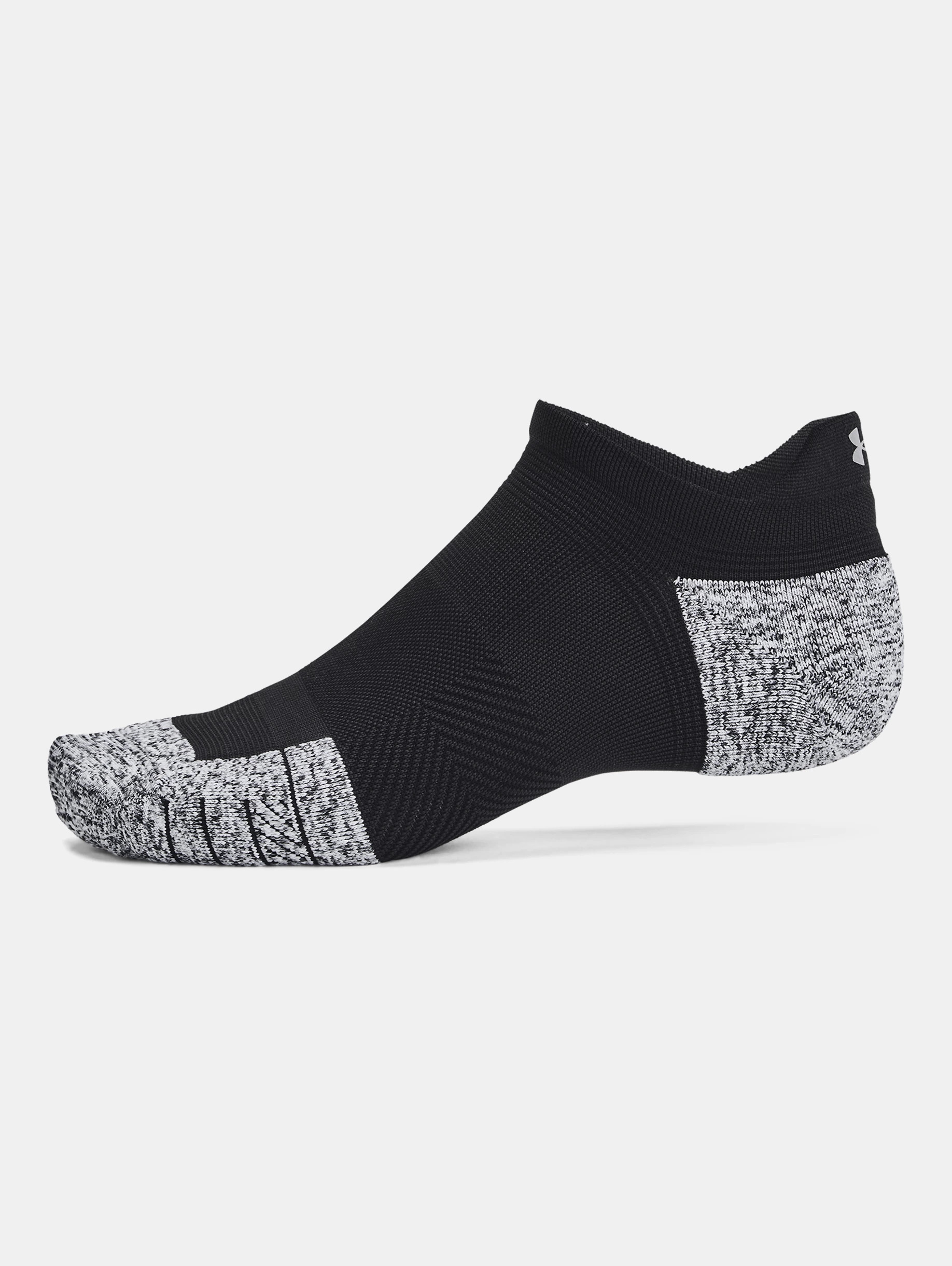 Unisex UA ArmourDry® Run Cushion 3-Pack No Show Socks - 4
