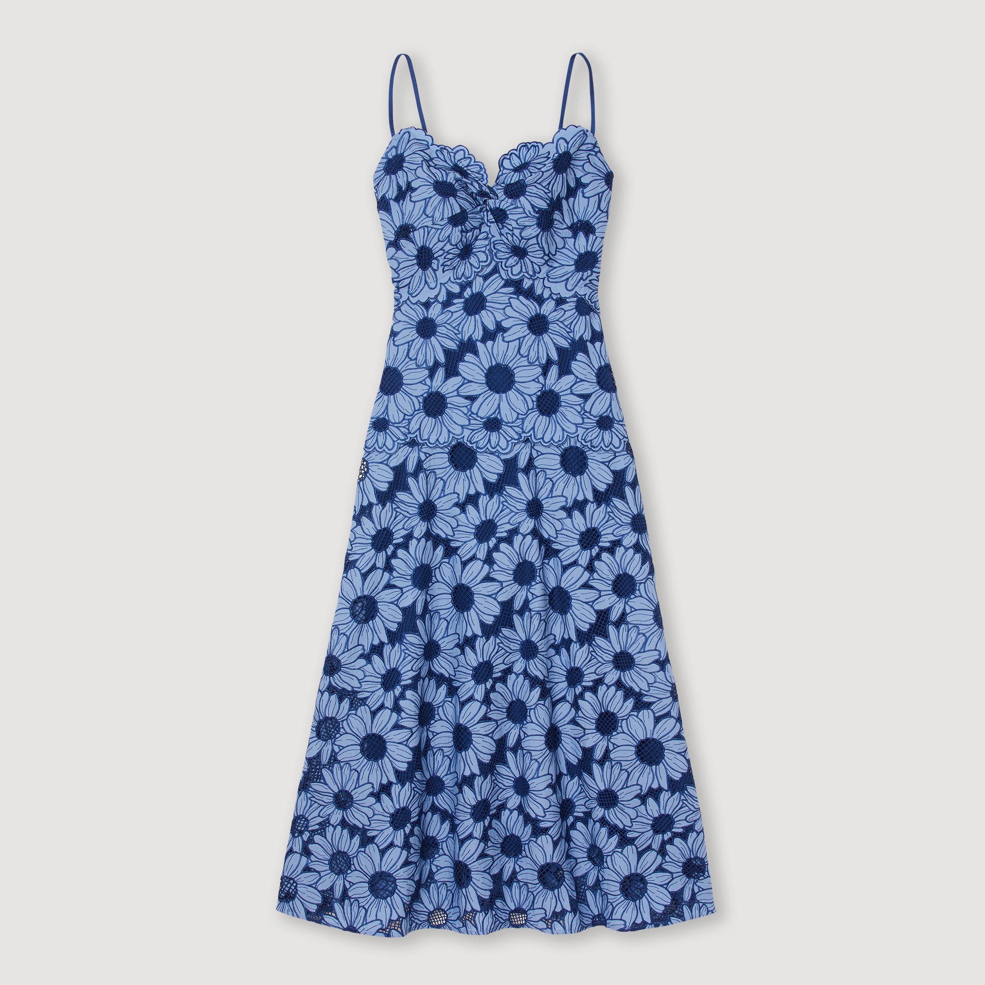 Daisy guipure midi dress - 1