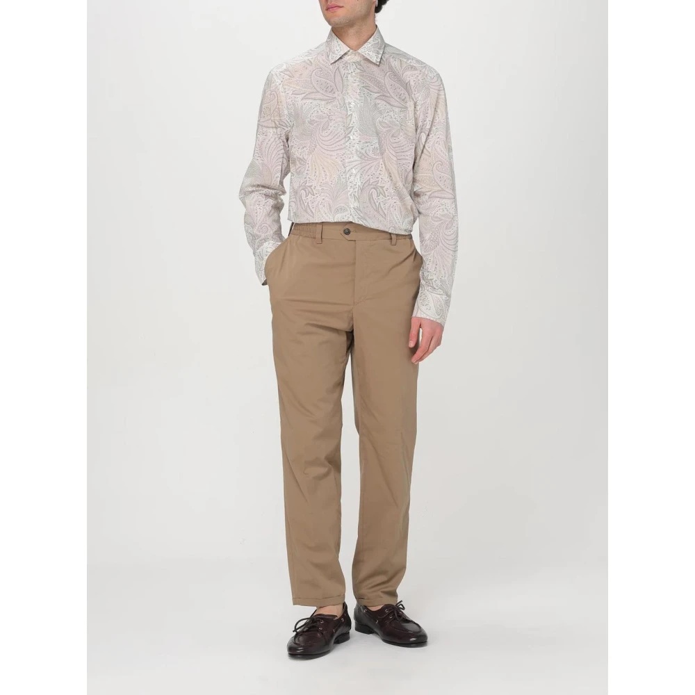 IVORY PAISLEY COTTON SHIRT - 2
