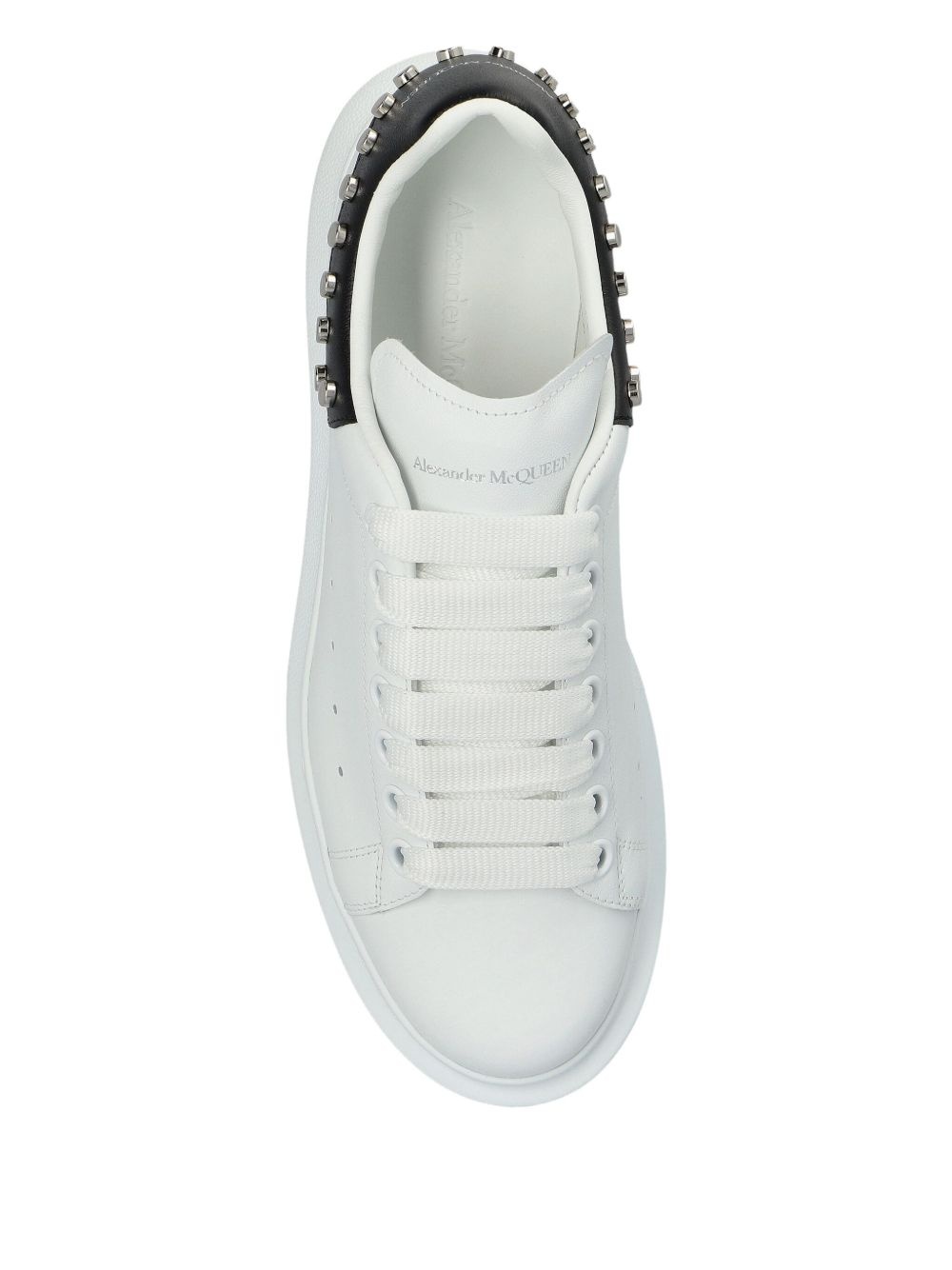 stud-embellished platform sneakers - 4