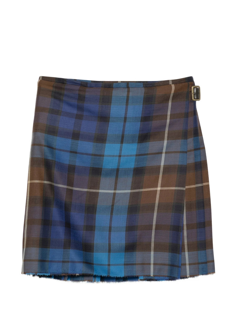 Vivienne Westwood Tartan-check Pleated Midi Skirt 1