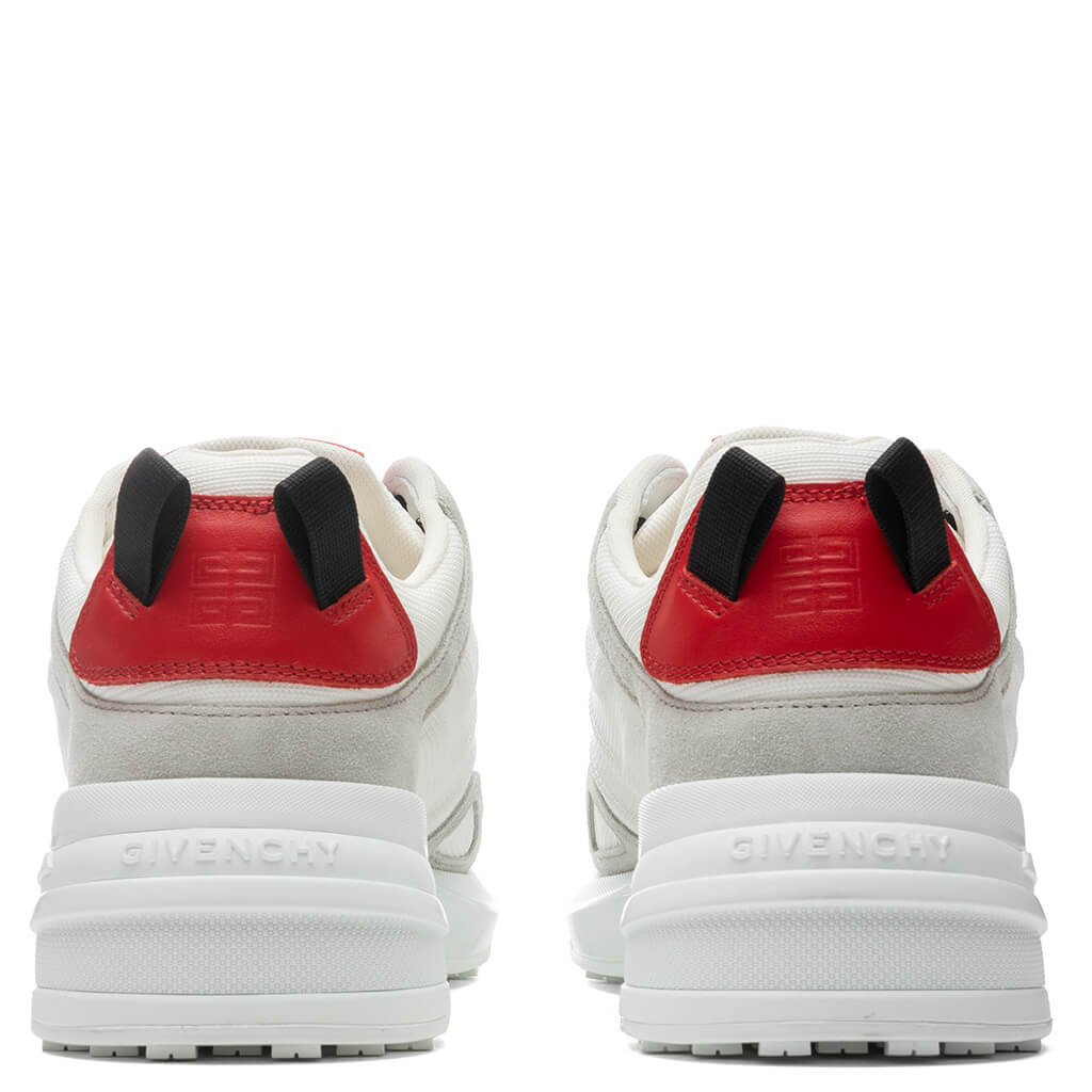 GIVENCHY GIV 1 LIGHT RUNNER - GREY/WHITE/RED - 4