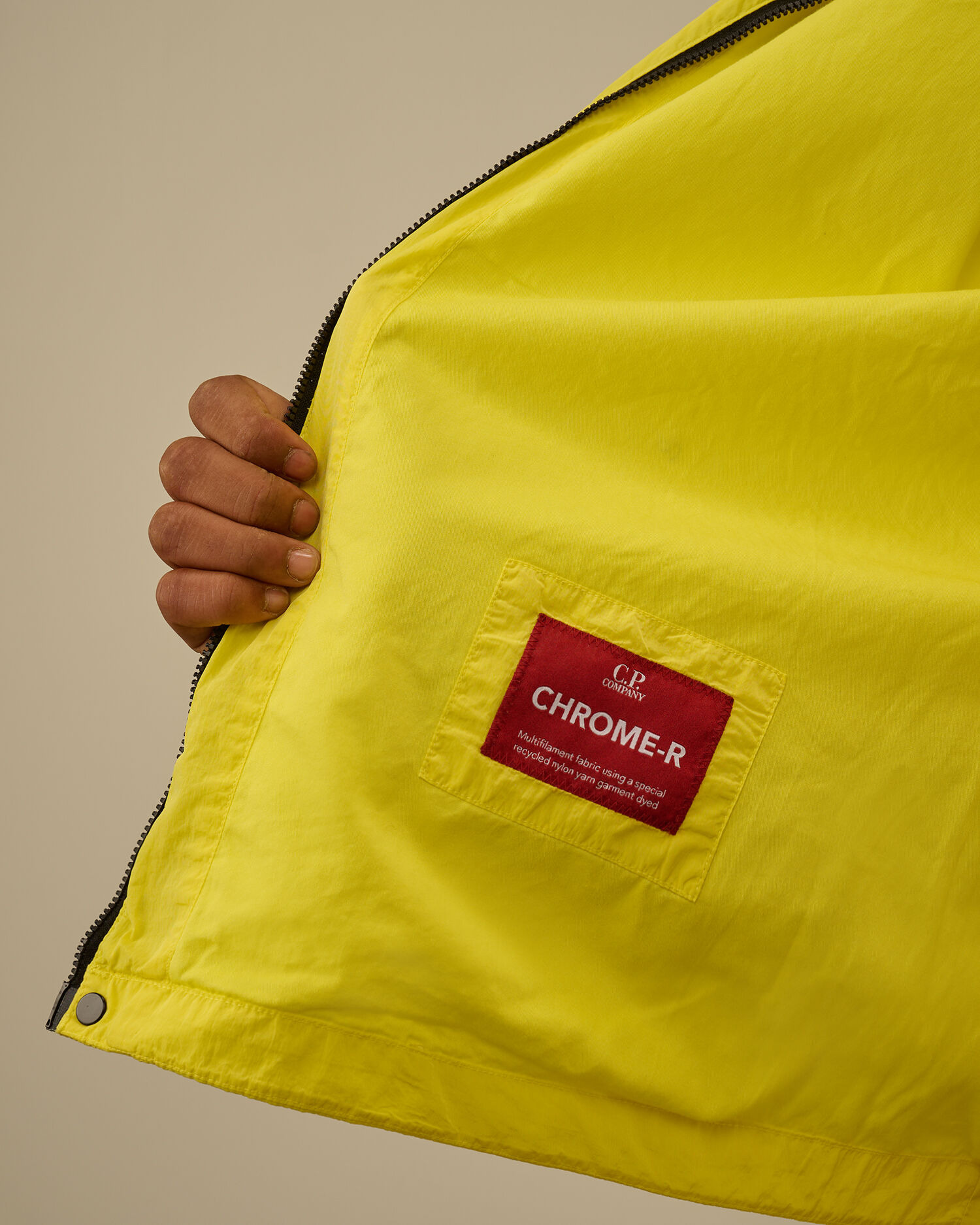 Chrome-R Lens Zipped Overshirt - 7