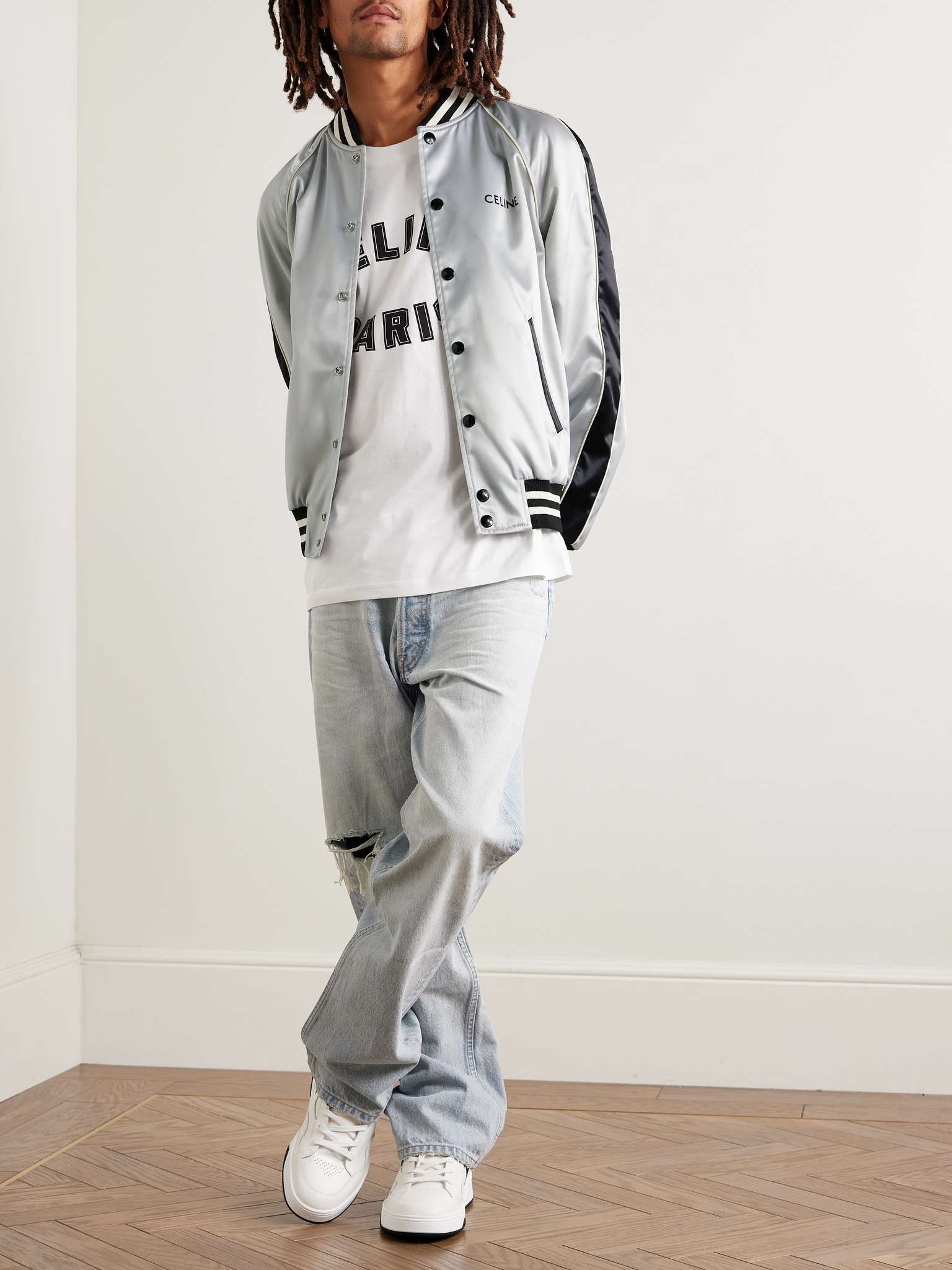 ジャケットその他 CELINE Loose Teddy Jacket in Nylon CELINE celine loose teddy jacket in nylon | REVERSIBLE