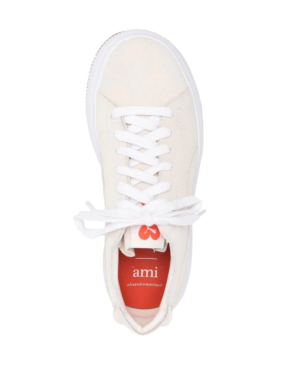 x AMI platform low-top sneakers - 4