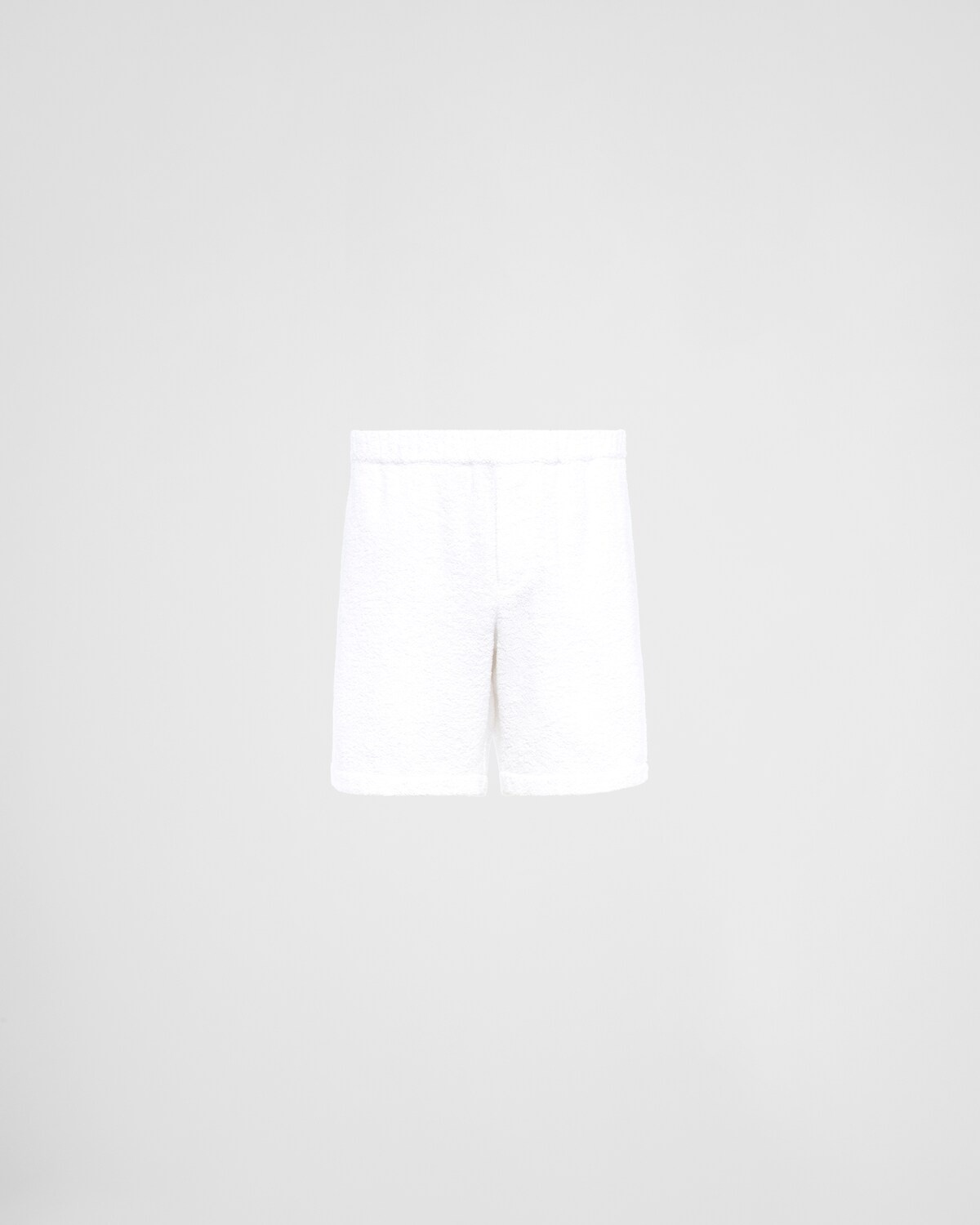 Cotton terry shorts - 1