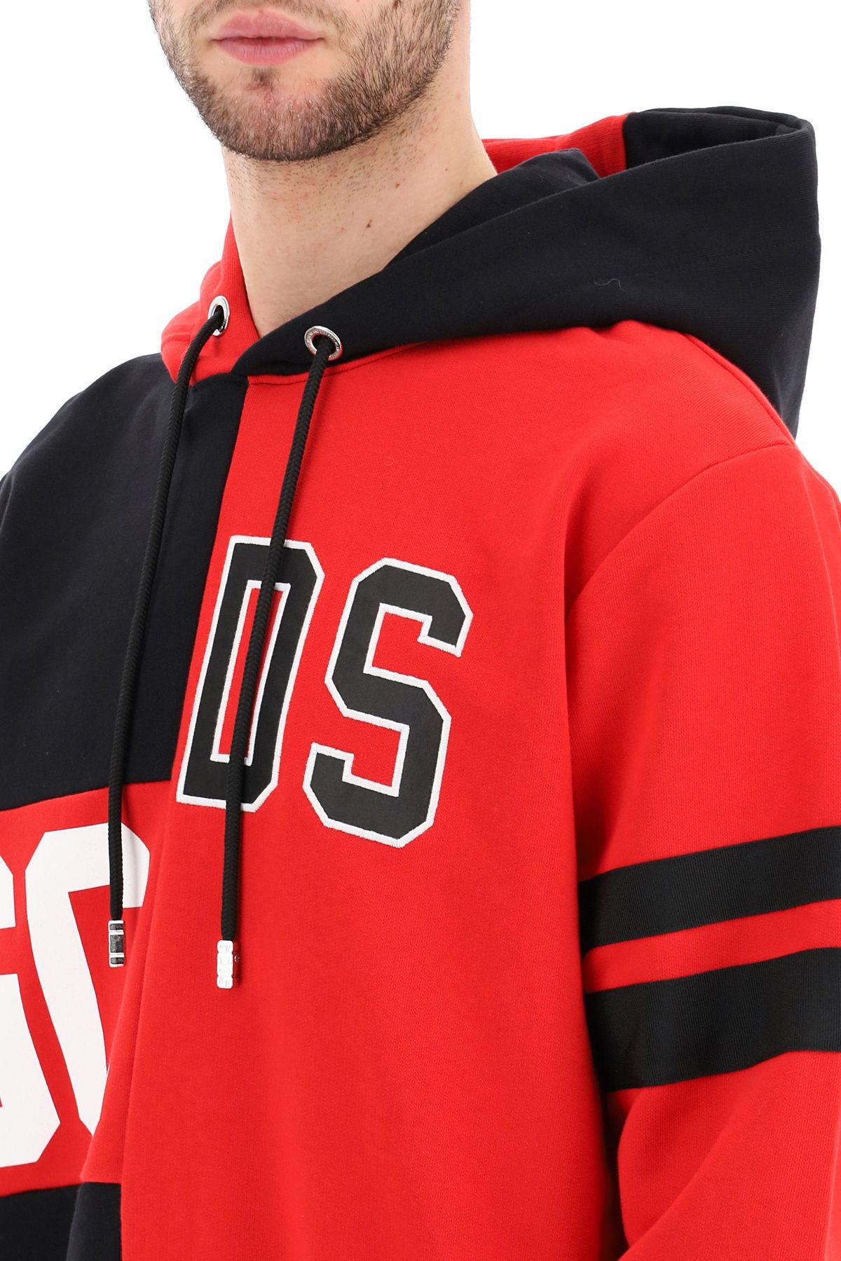 HOODIE WITH LOGO MIX - 5