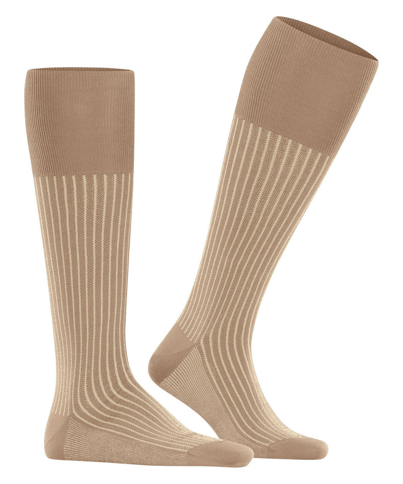 Oxford Stripe Men Knee-high socks 3
