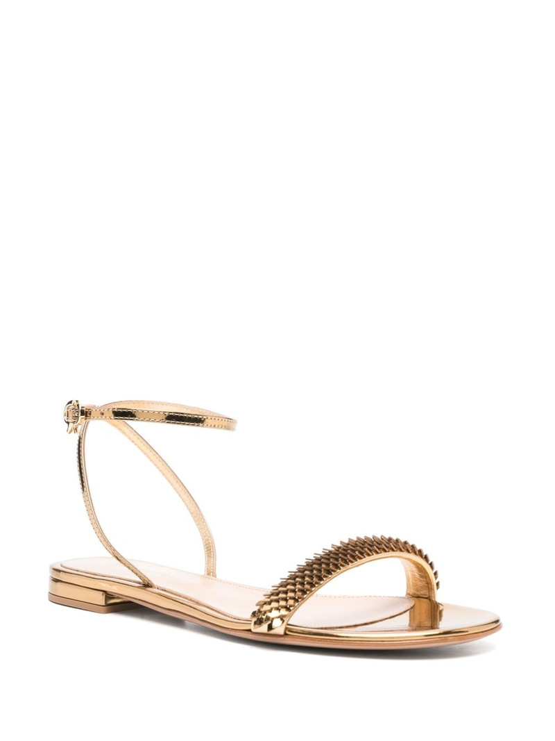 Gianvito Rossi sequin-embellished sandals outlook