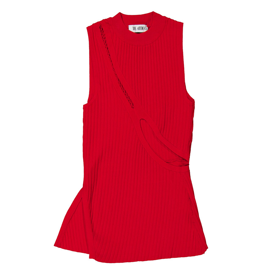 The Attico Cut Detail Sleeveless Top - 5