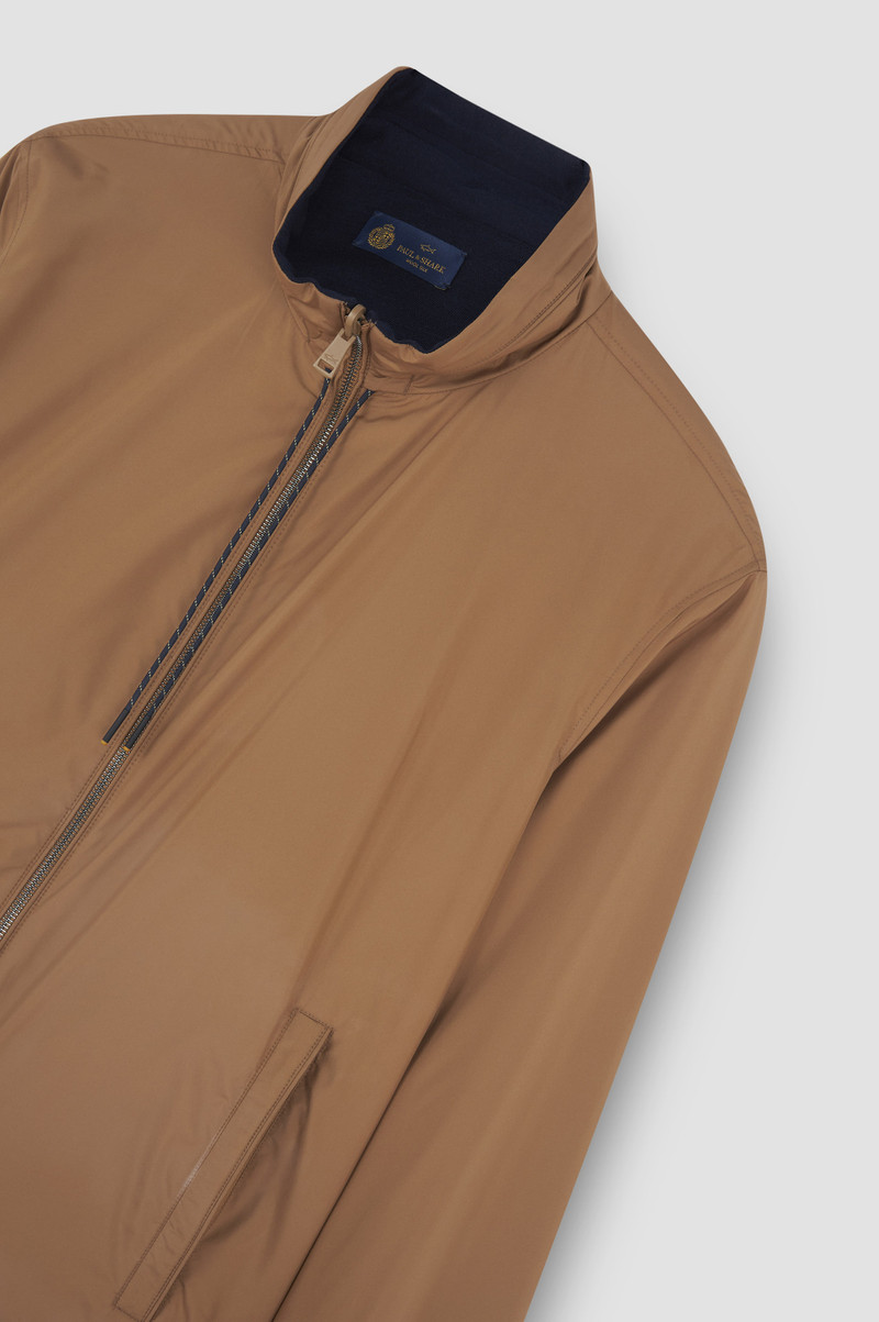 REVERSIBLE BLOUSON IN WOOL, SILK, AND MICROFIBER 5