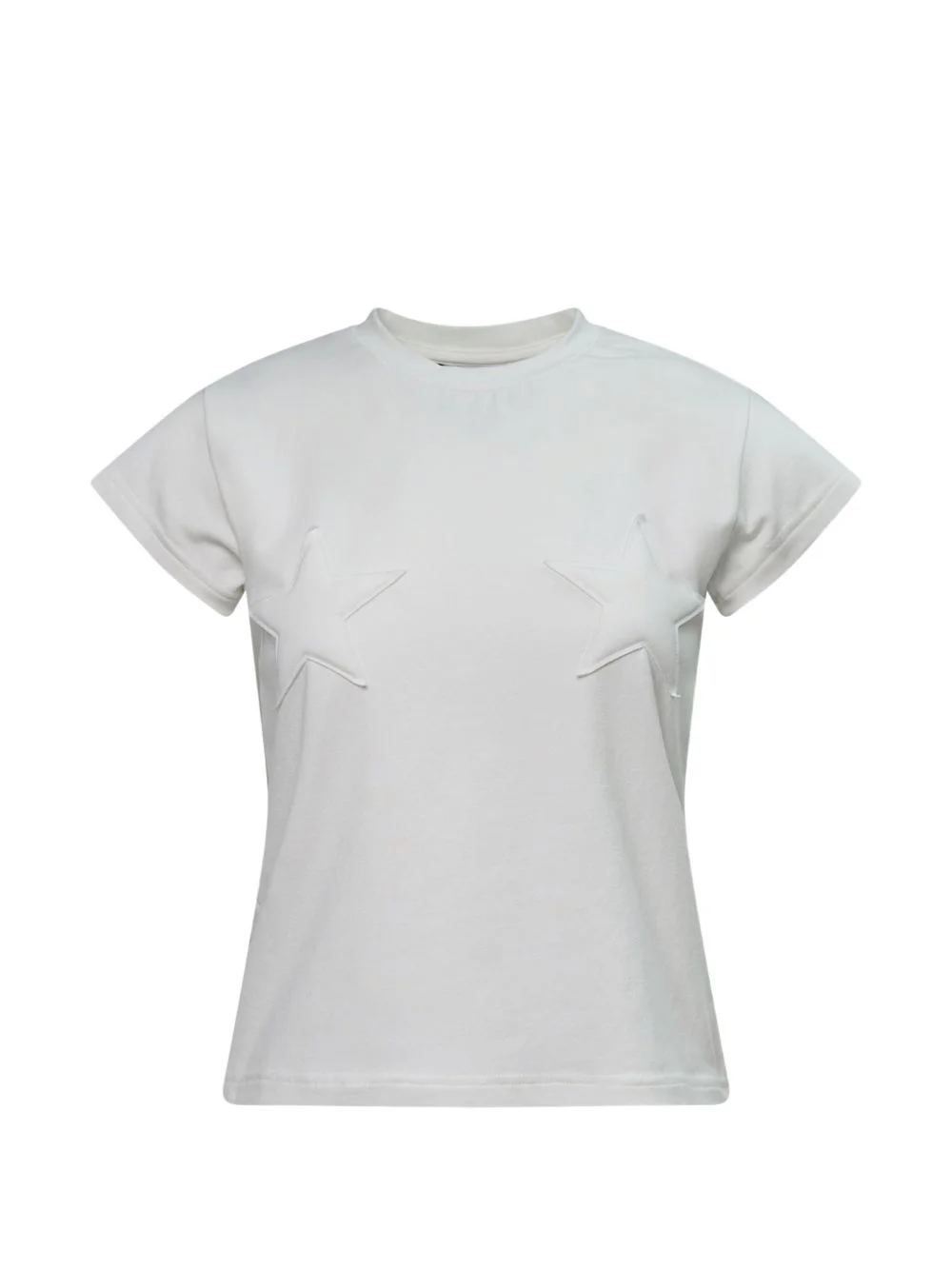 star-patch T-shirt - 1