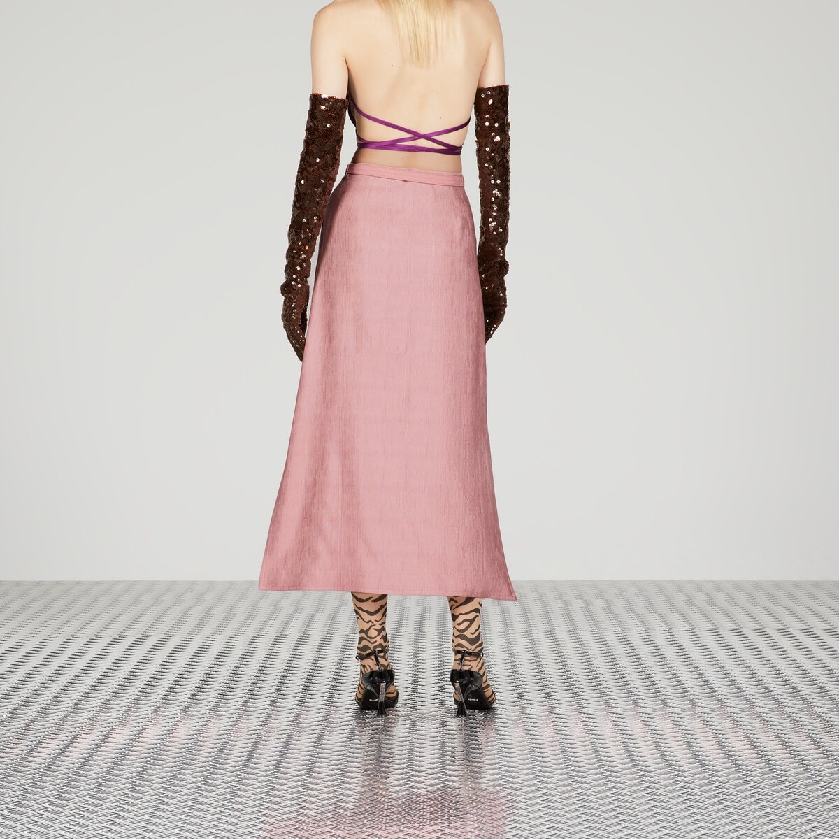 Silk wool skirt - 6