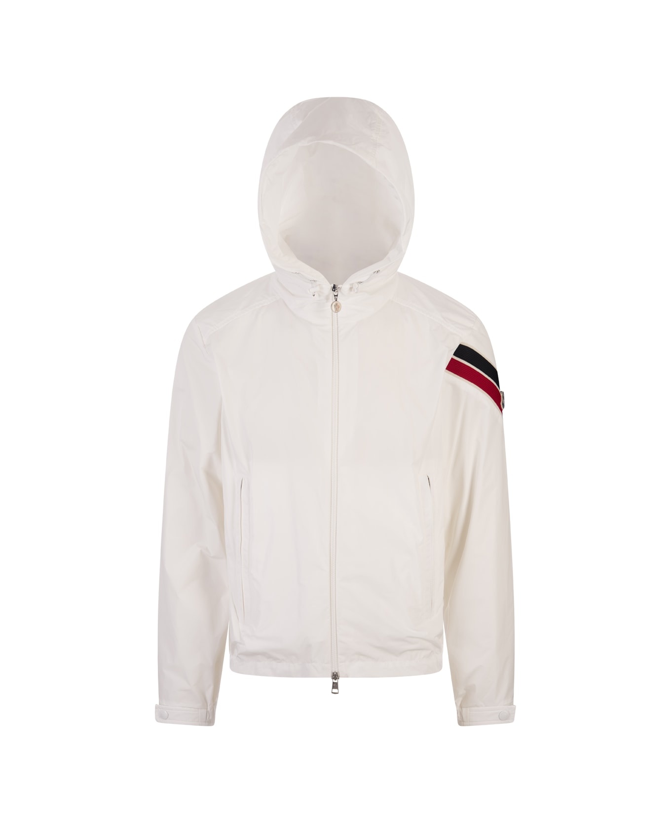 White Claut Windbreaker Jacket - 1