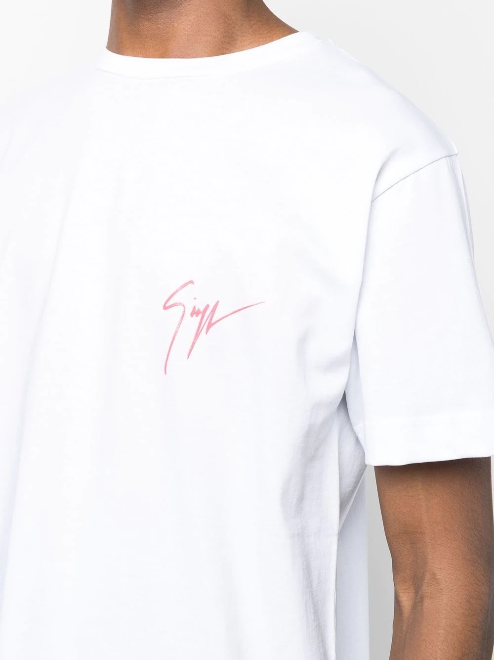 logo-print cotton T-Shirt - 8