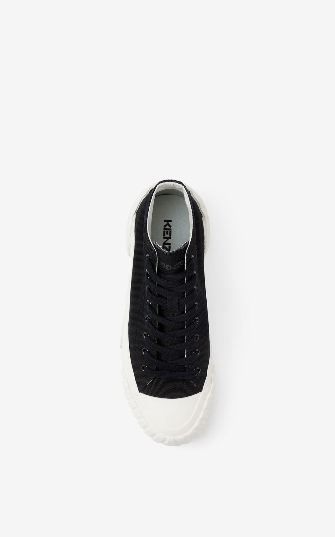 Canvas Tiger Crest high-top trainers - 4