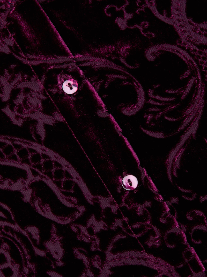 Laurent Velvet Blouse 6