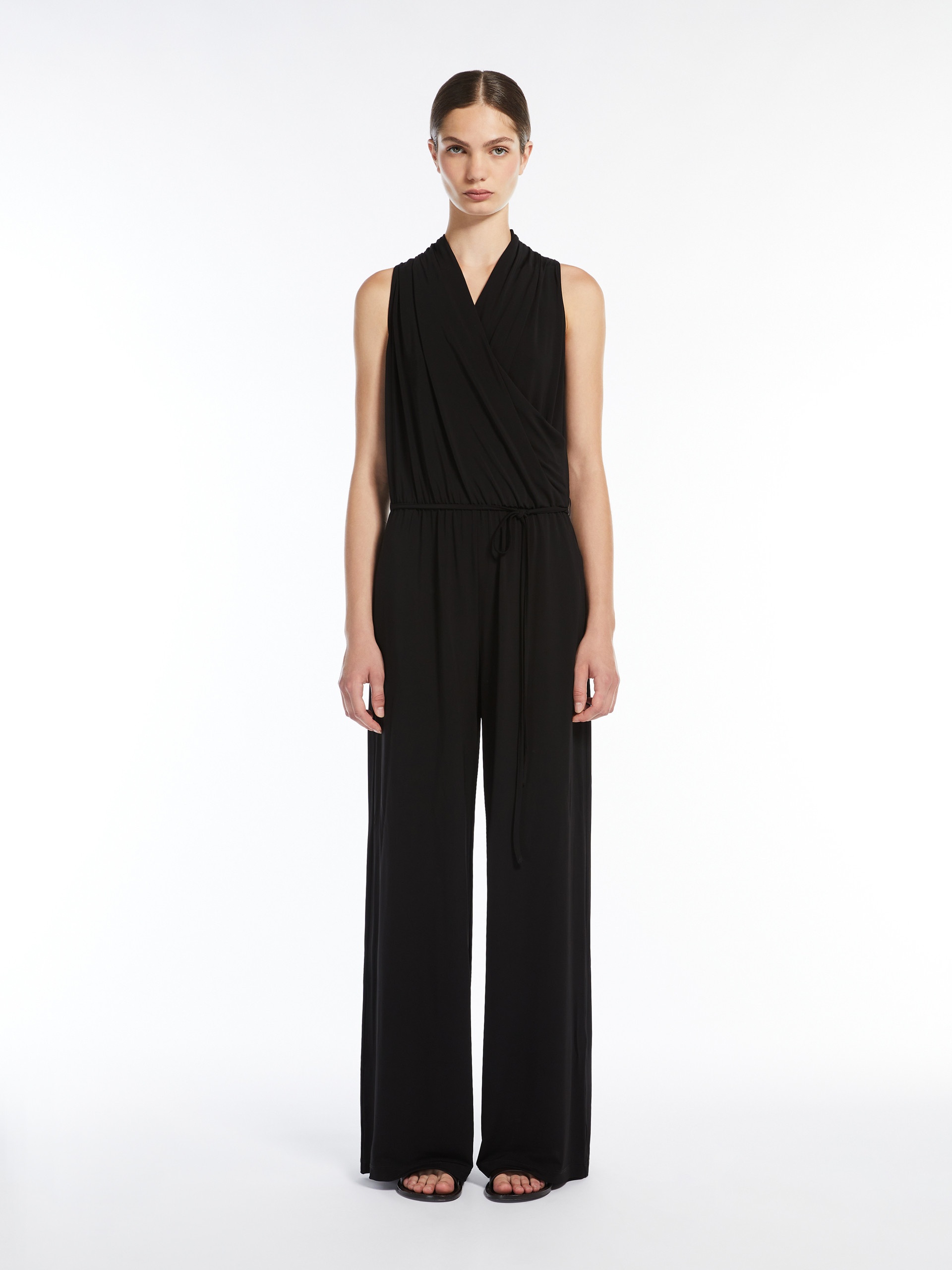 GENZANA Stretch viscose jersey jumpsuit - 3