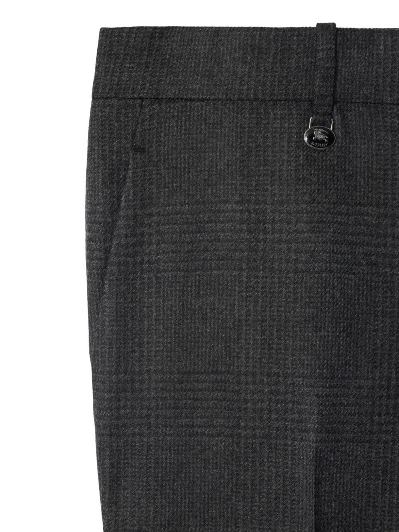 Burberry check-pattern trousers outlook