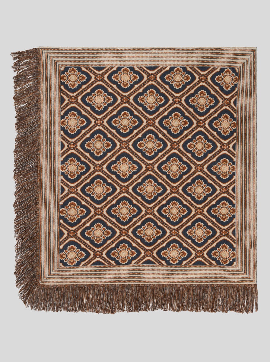 JERSEY JACQUARD SCARF - 1
