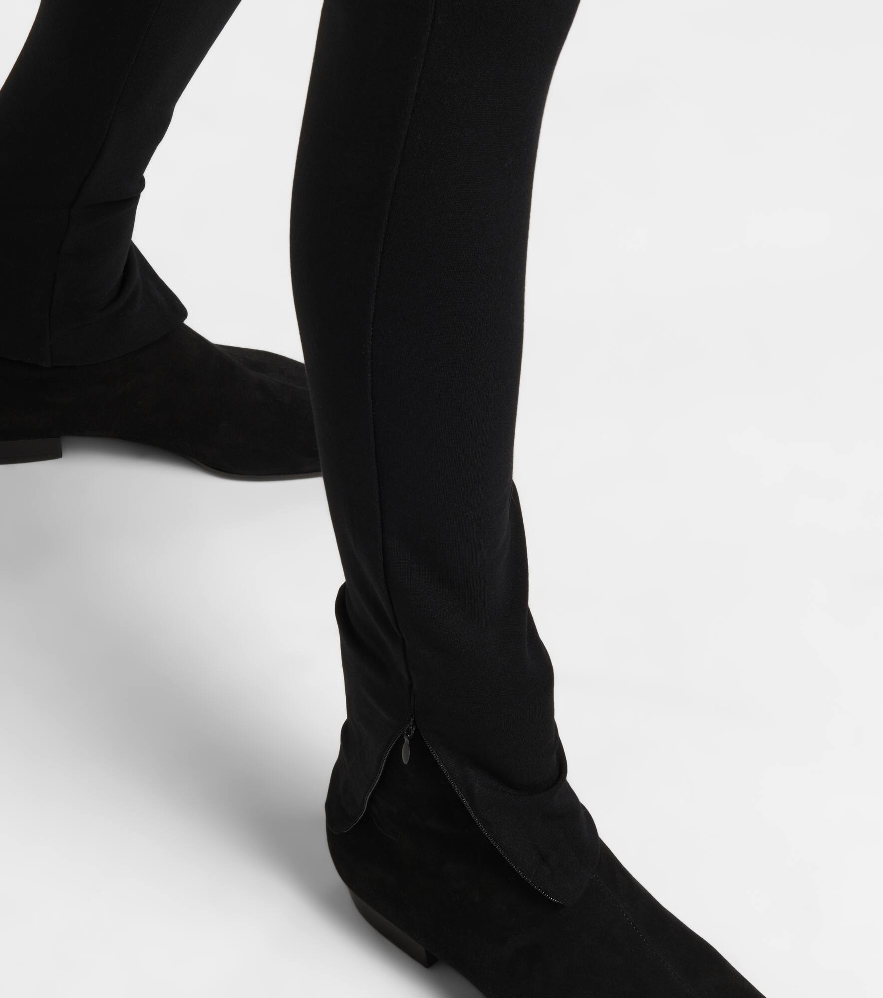 Zip high-rise leggings - 5