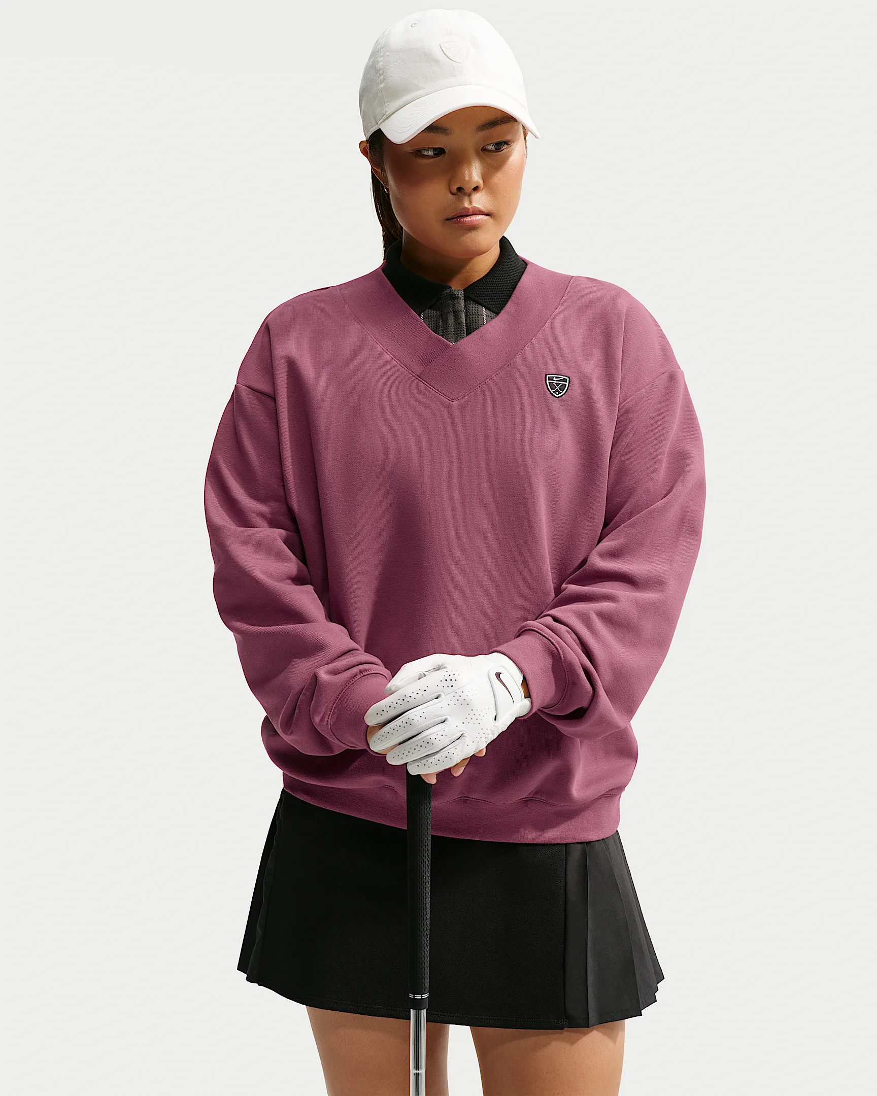 Nike Fairway Fresh Women's Dri-FIT Fleece Golf Top - 1