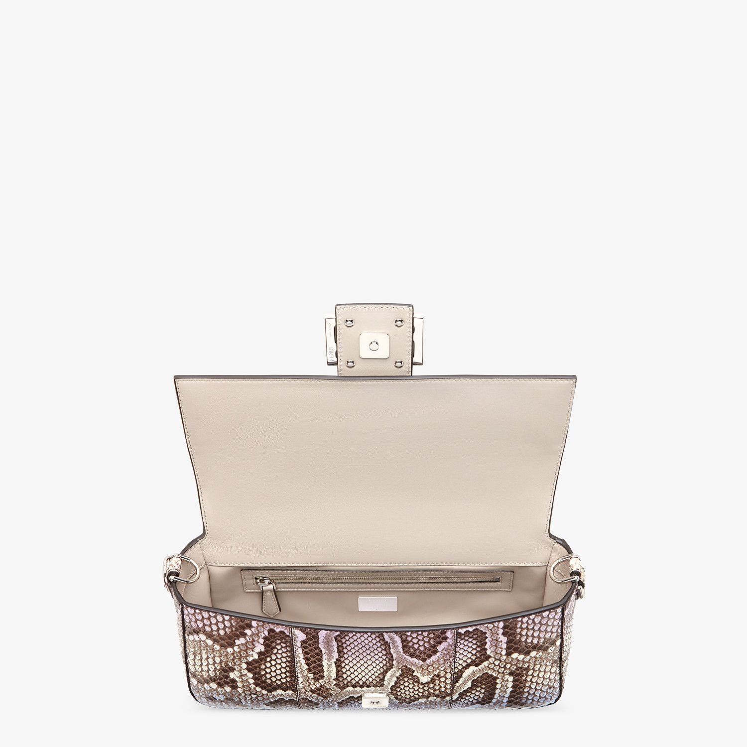 Python leather bag with graduated colors - 4