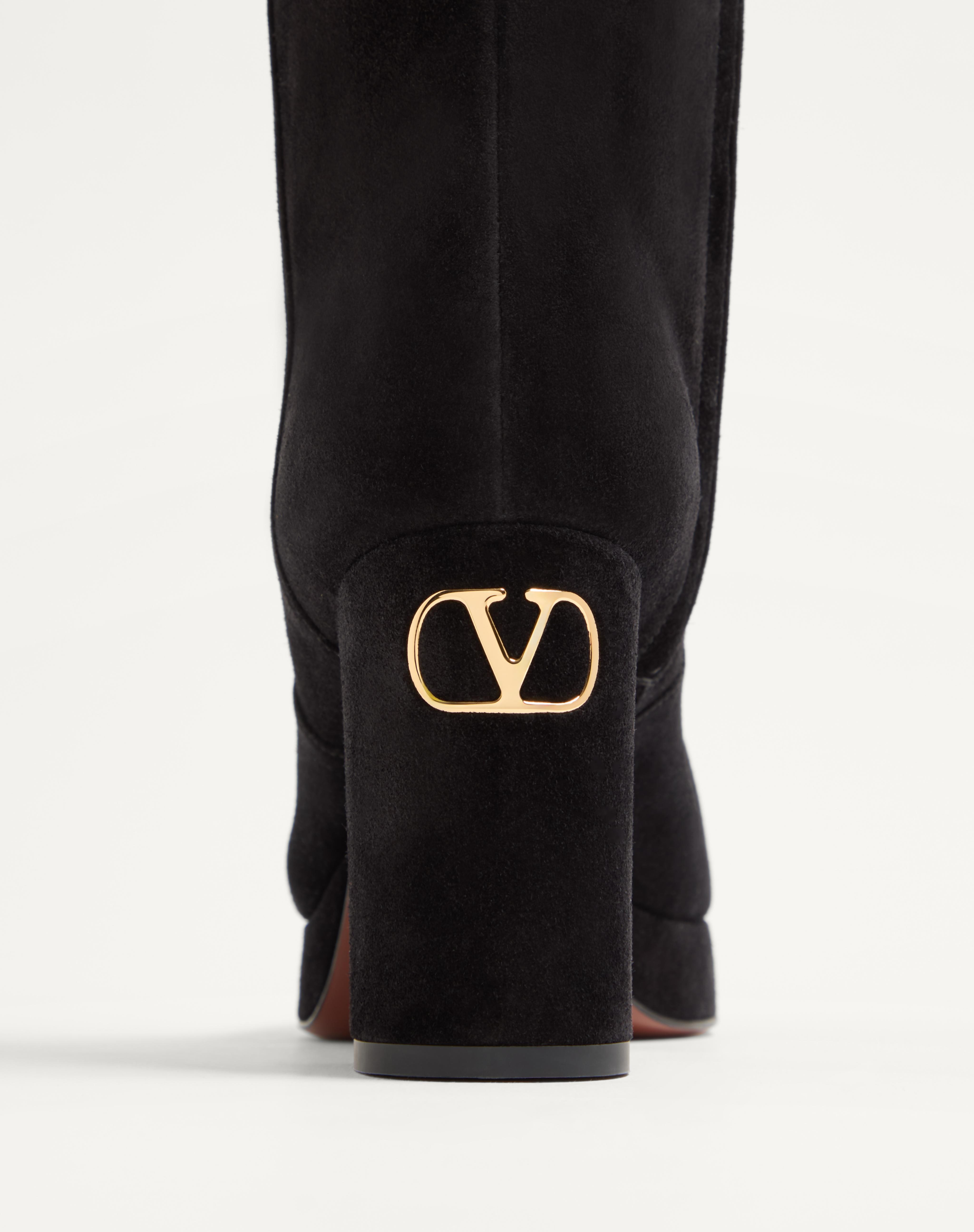 FAWCETTE PLATFORM BOOT IN CRUST LEATHER 90MM - 7