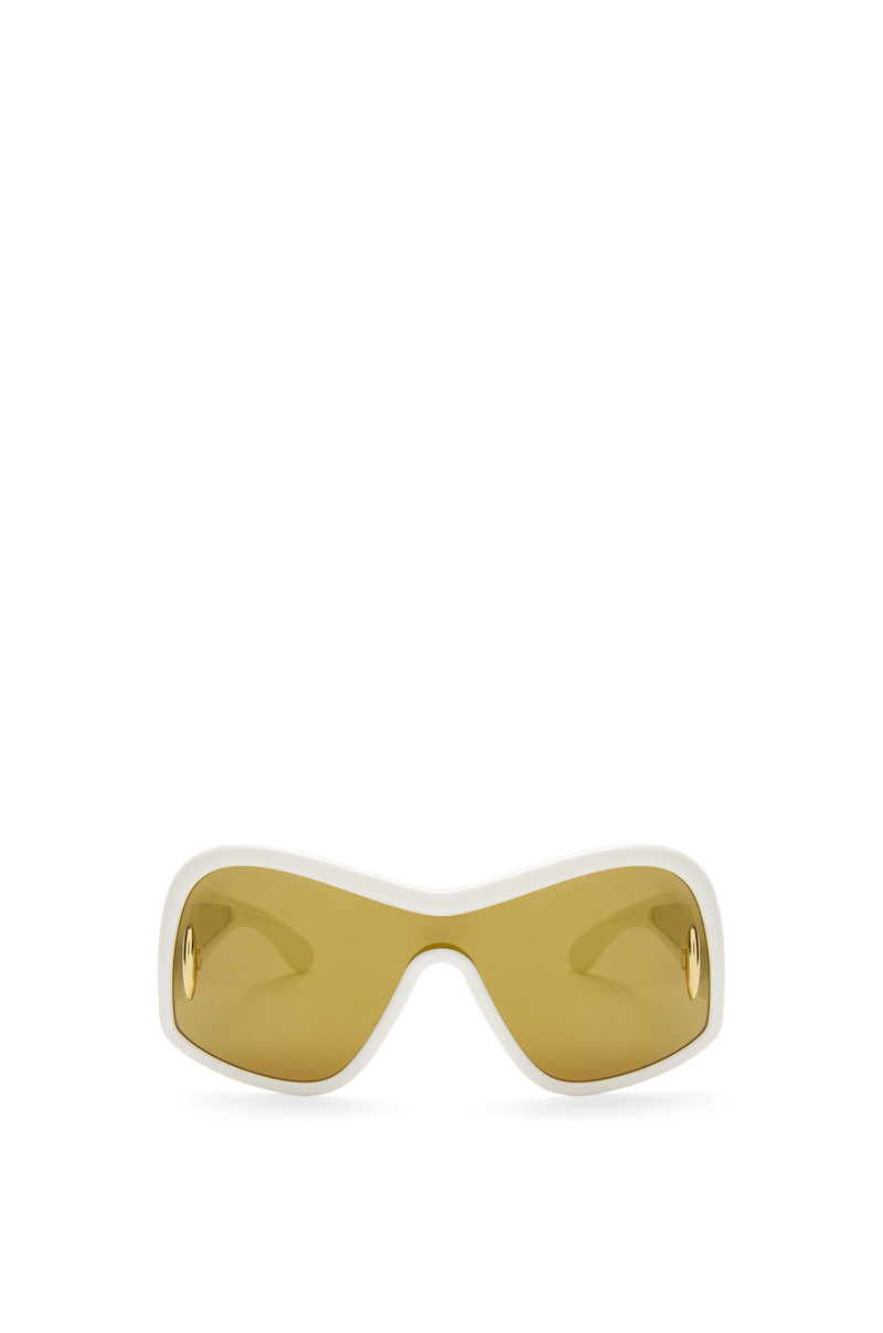 Square Mask sunglasses in acetate and nylon - 1