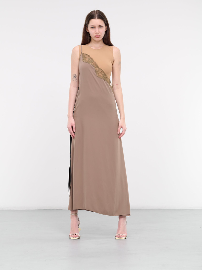 MM6 Maison Margiela Asymmetric Maxi Dress outlook